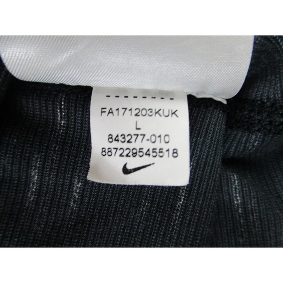 Nike Las Vegas Raiders Sweater Mens L Gray Dri-Fit Pullover 1/4 Zip NFL Football - Picture 6 of 10